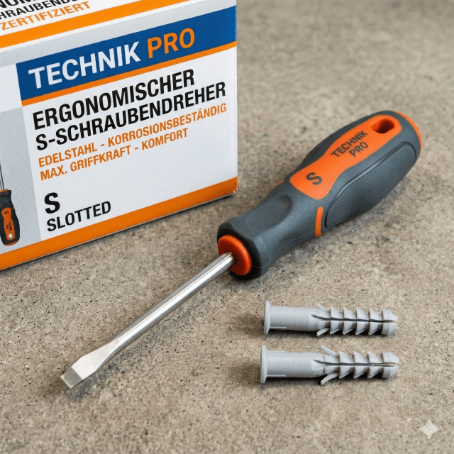 Schraubendreher S Edelstahl Ergonomisch